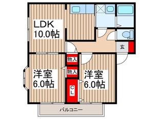 フェアリーウィステリア壱番館の物件間取画像